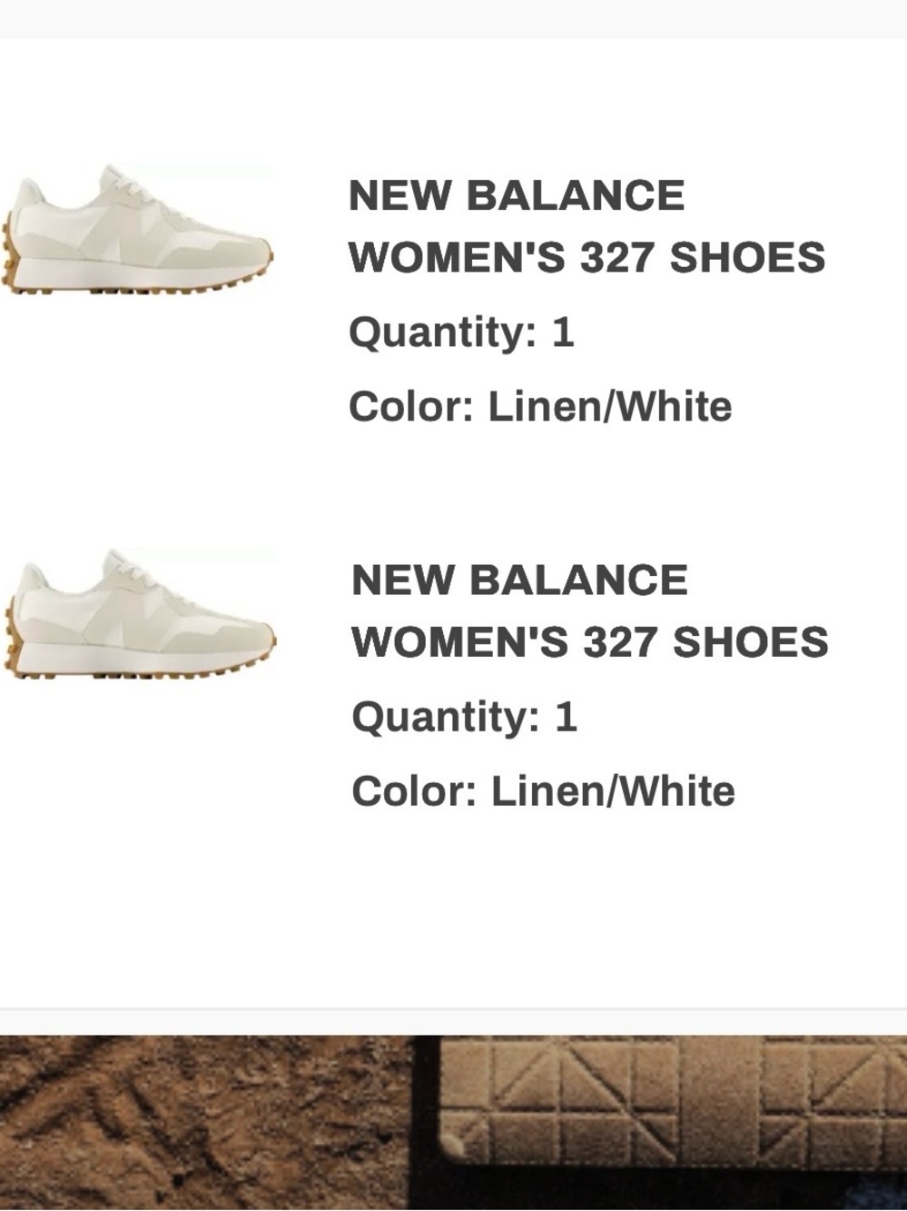 NEW New Balance 327 Linen White Sneakers
Size 7.5 NIB ****SOLD***** - Picture 7 of 7